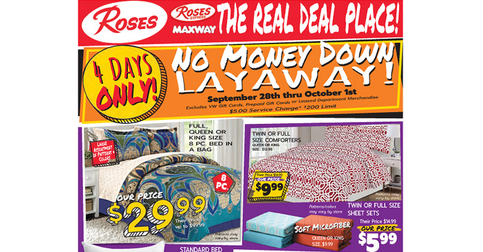 GREAT DEALS FOR OCTOBER