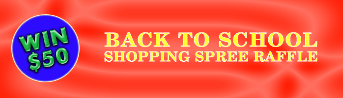 Back to School Shopping Spree Raffle